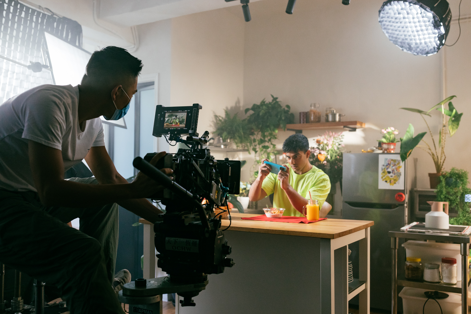 Commercial film production lighting | studio rental Hong Kong