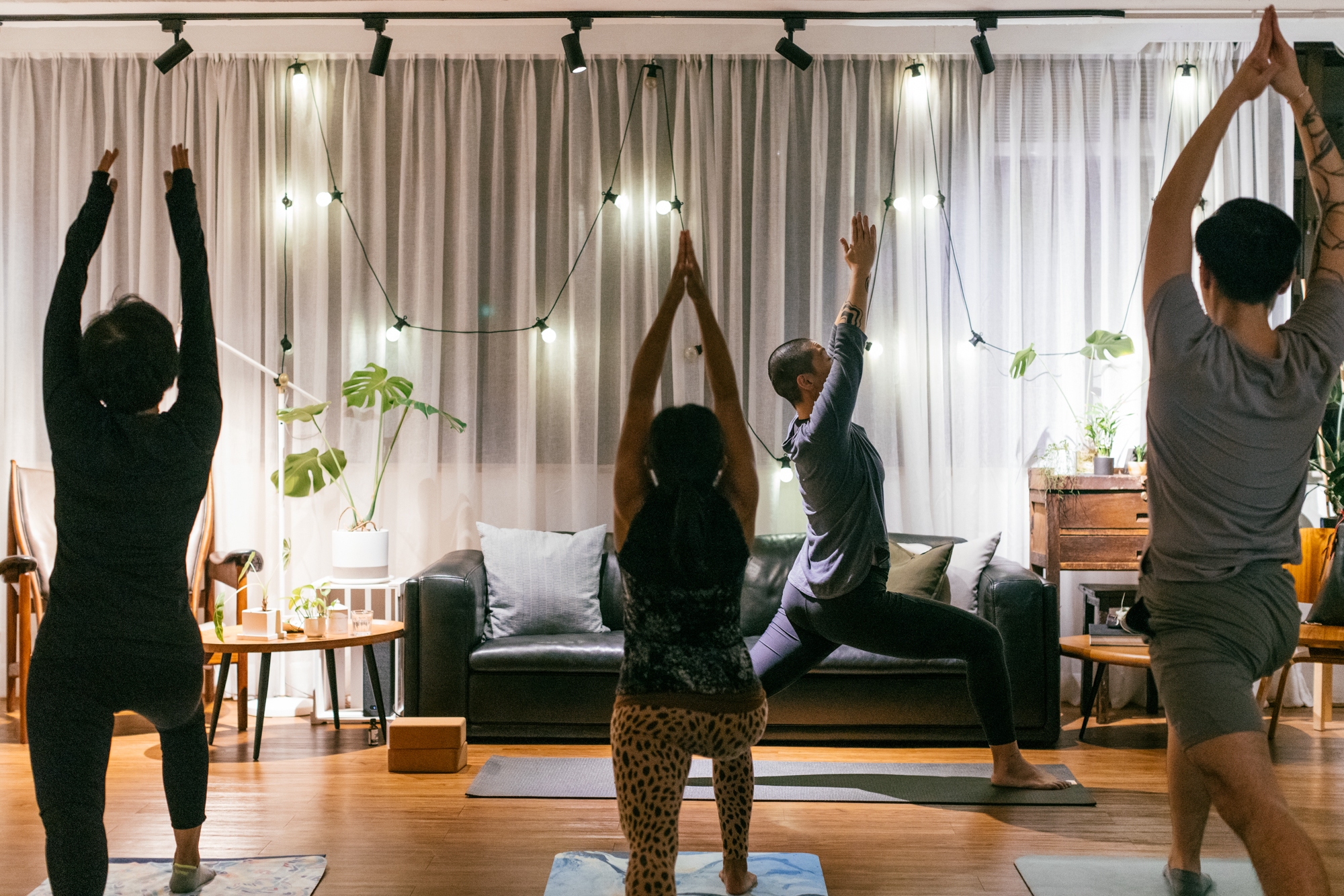 Yoga class | Victoria Ahn at workshop ten | Kennedy Town, Hong Kong