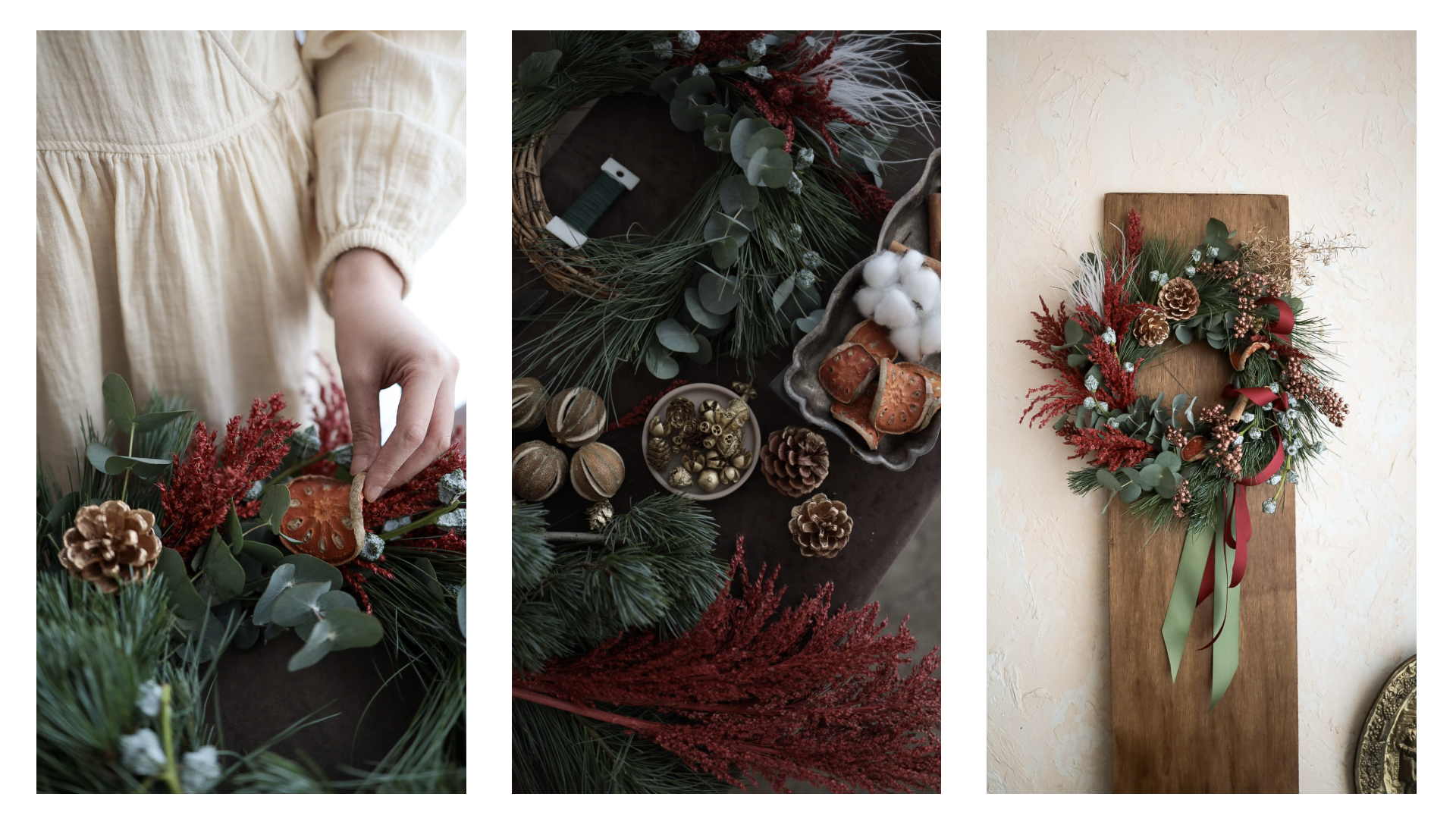 Christmas Wreath Workshop Hong Kong | MYC Floralab x workshop ten | Kennedy Town