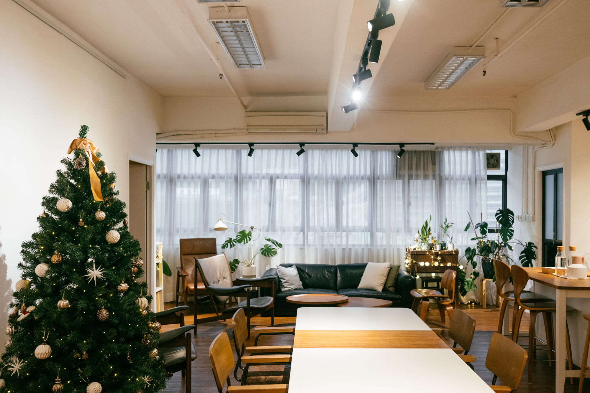 Christmas Decorations at workshop ten | Event space & photo studio on Hong Kong Island