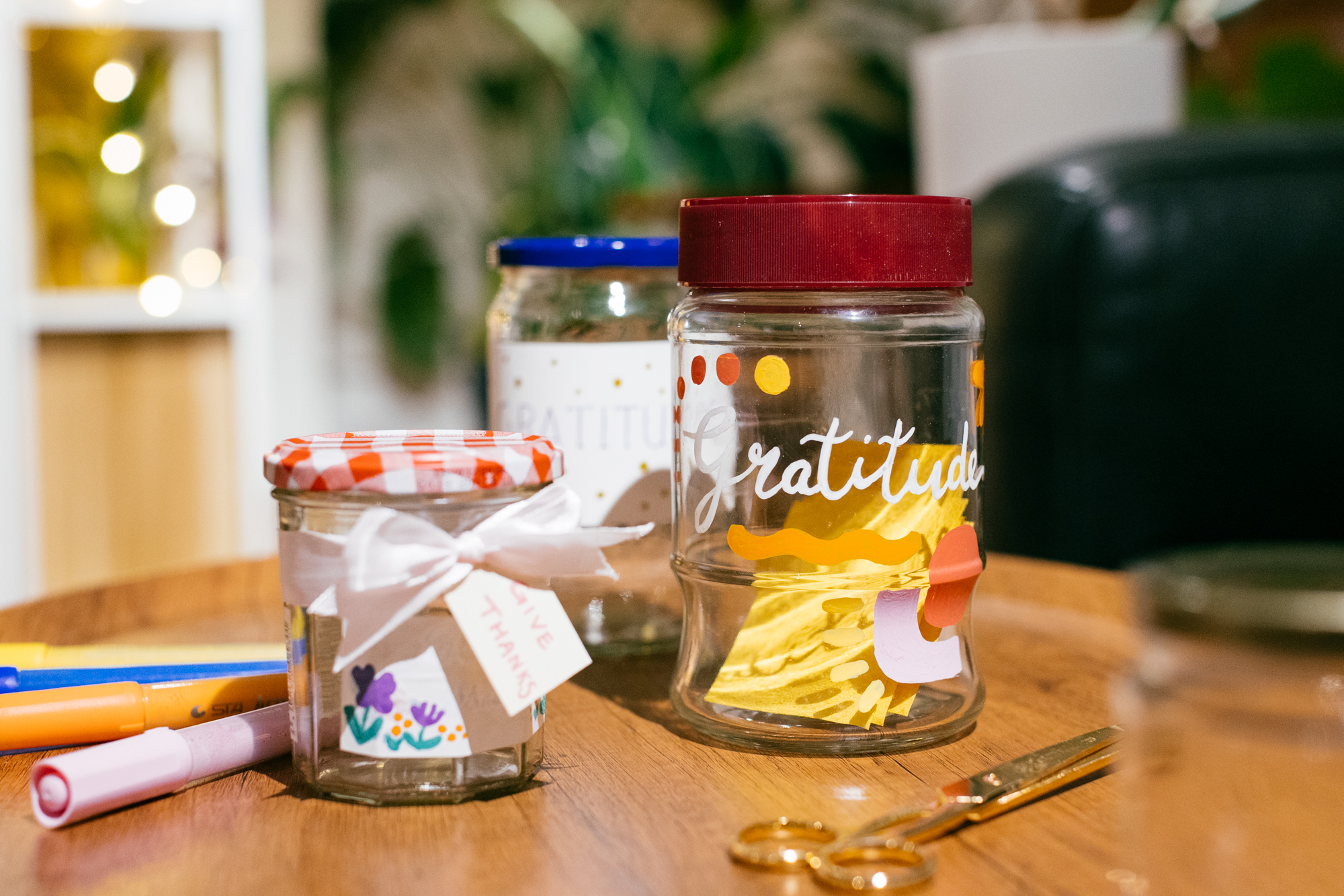 Gratitude Jar | Crafting class at workshop ten | Hong Kong
